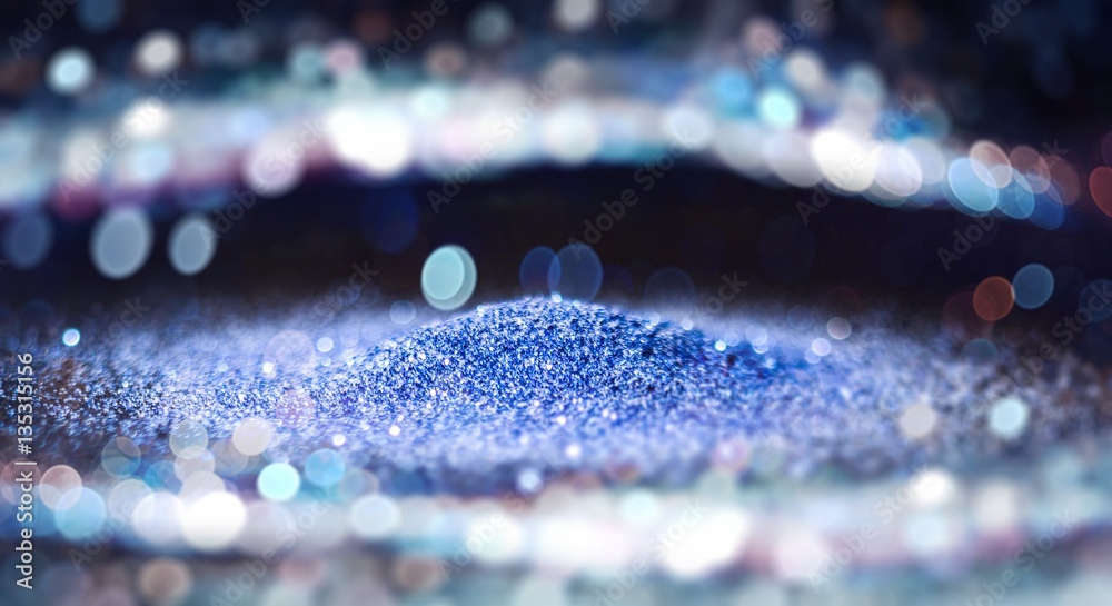 Abstract glitter.