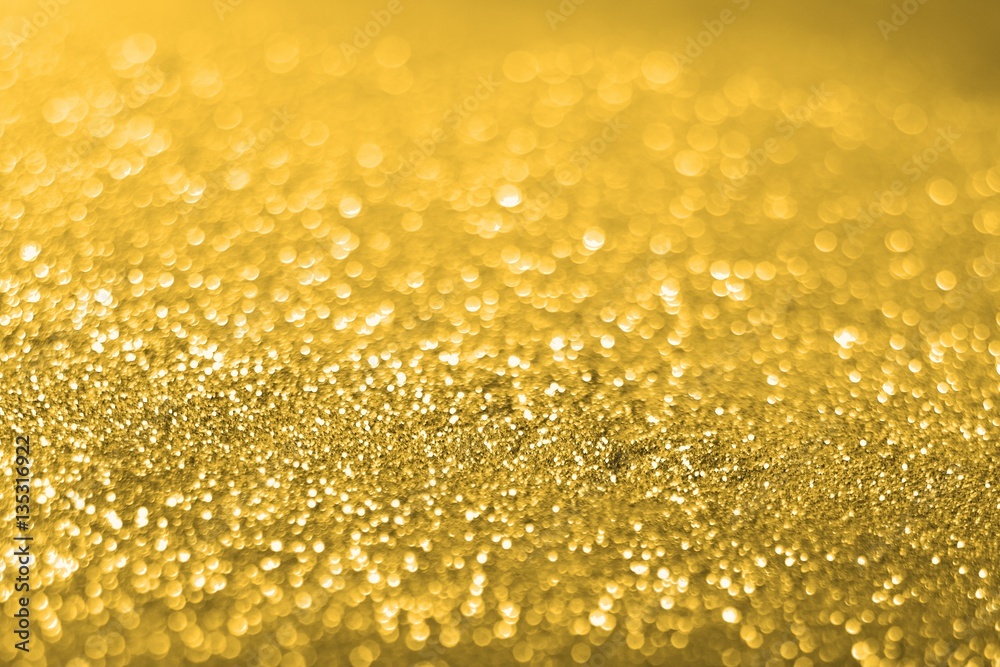 Gold glitter texture.