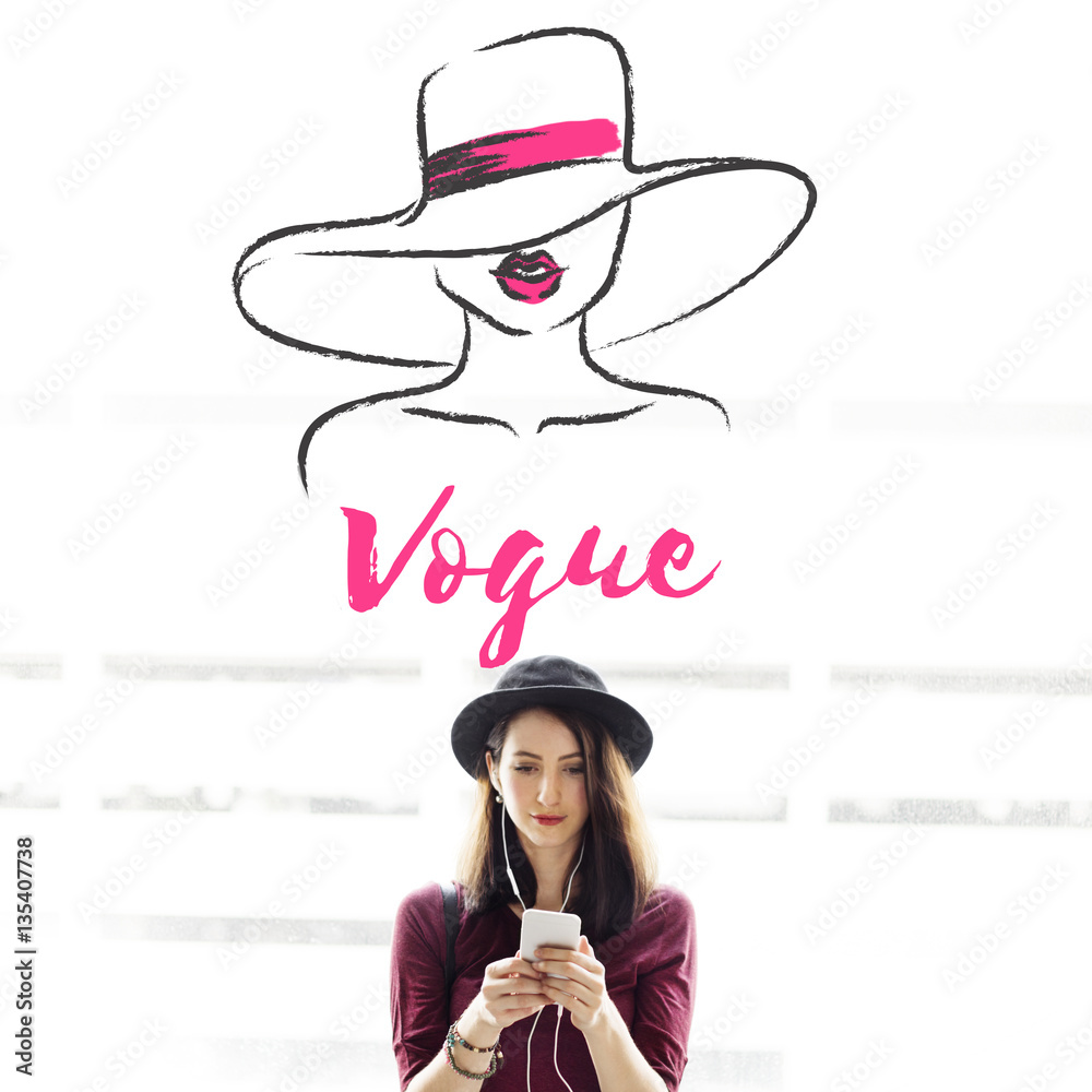 Appeal Attraction Beauty Fashion Vogue Graphic Concept