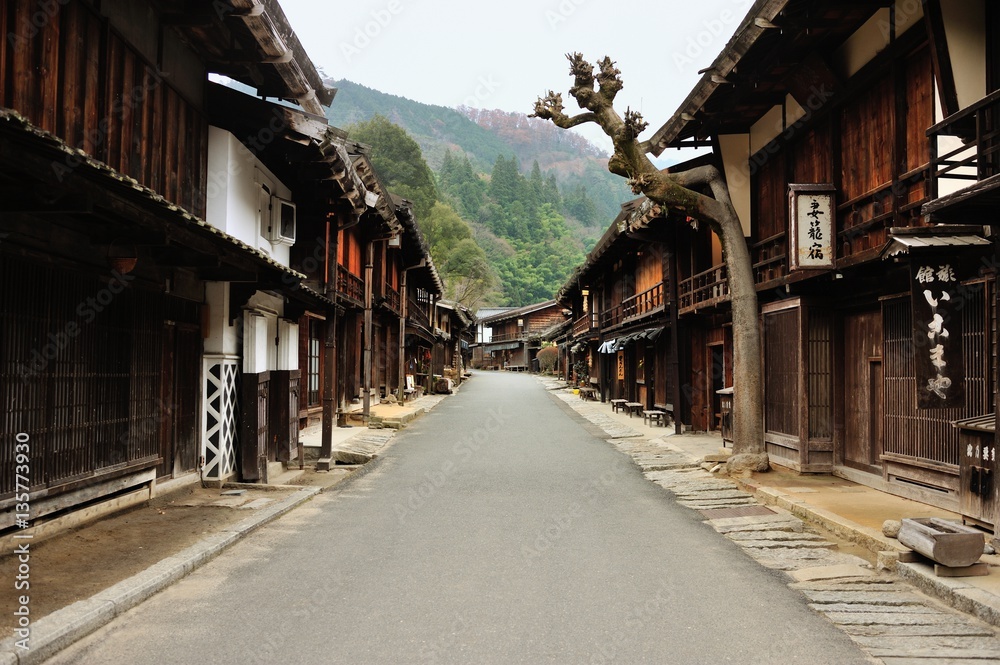 妻籠宿の町並