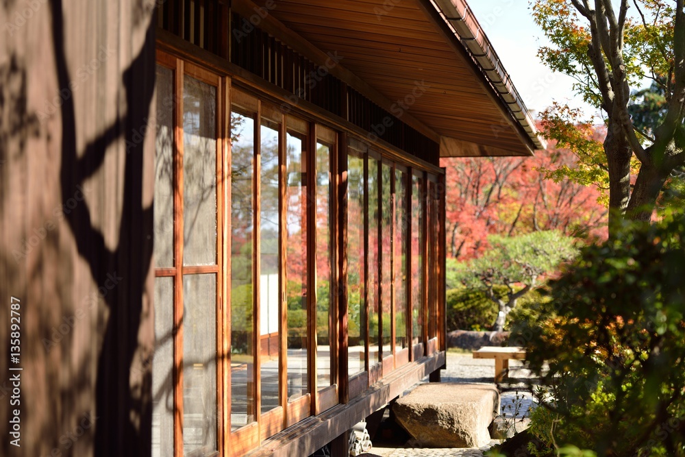 和風住宅の縁側