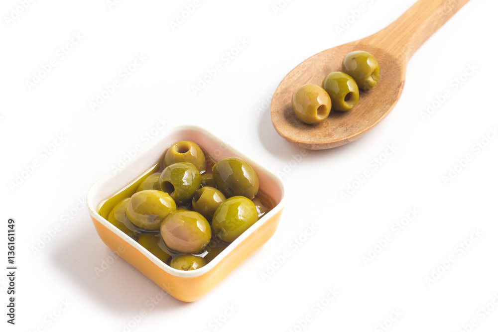 Green Olives and Oil