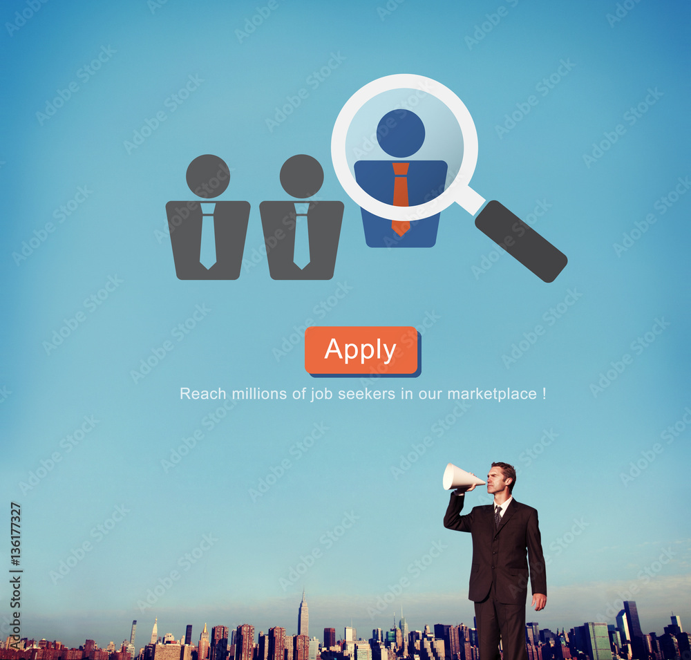 Application Occupation Profession Job Seeker Concept