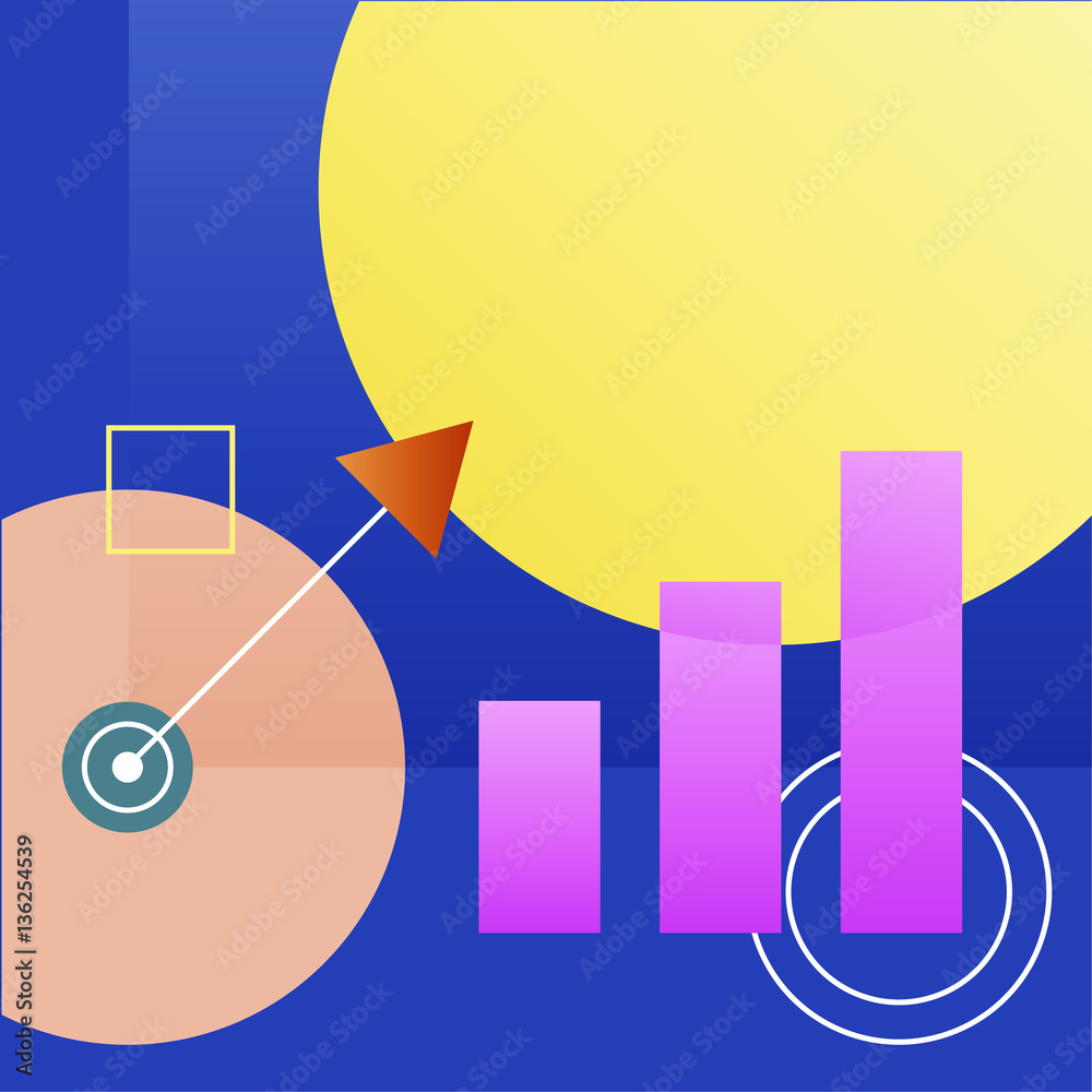 Icon Business Vector Set Colorful