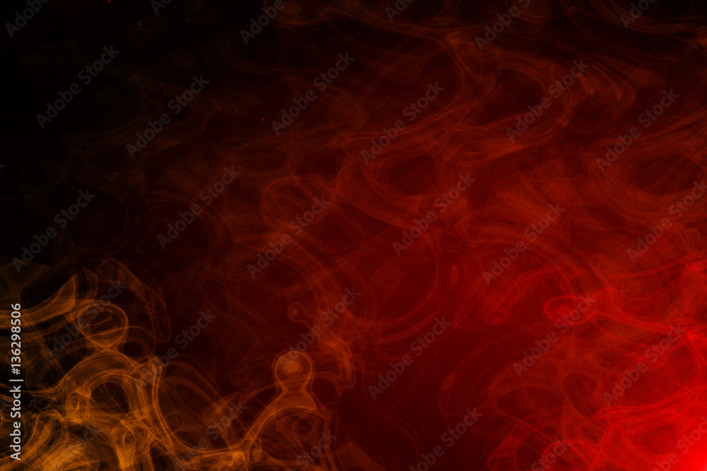 Red smoke background