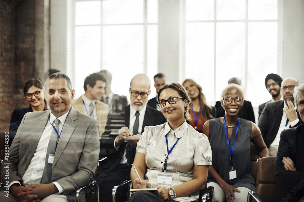 Meeting Seminar Conference Audience Training Concept