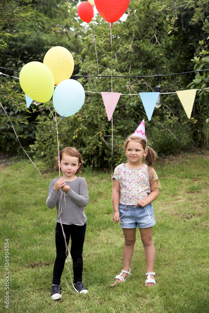 Kids Celebration Party Happiness Concept