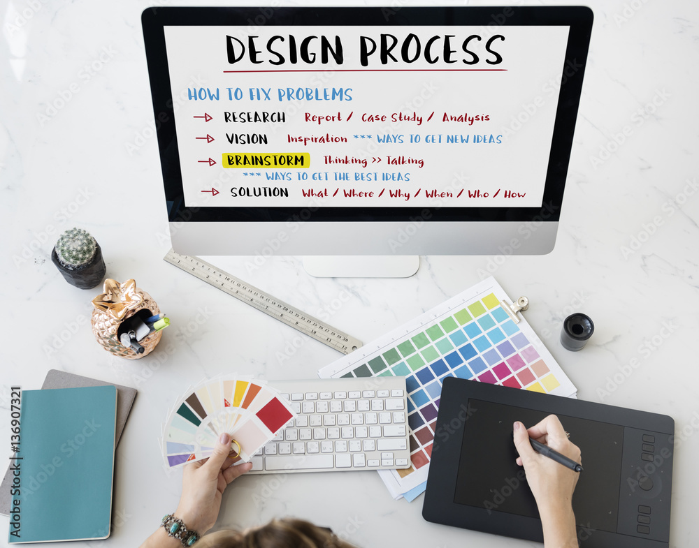 Design Creative Process Solution Concept