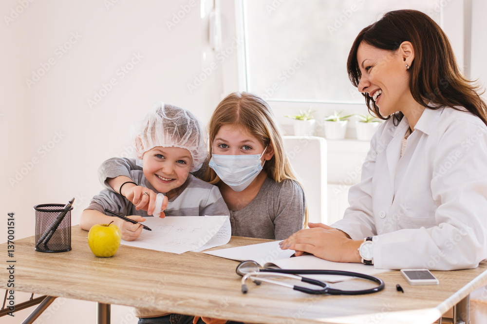 Medical equipment used by little kids.