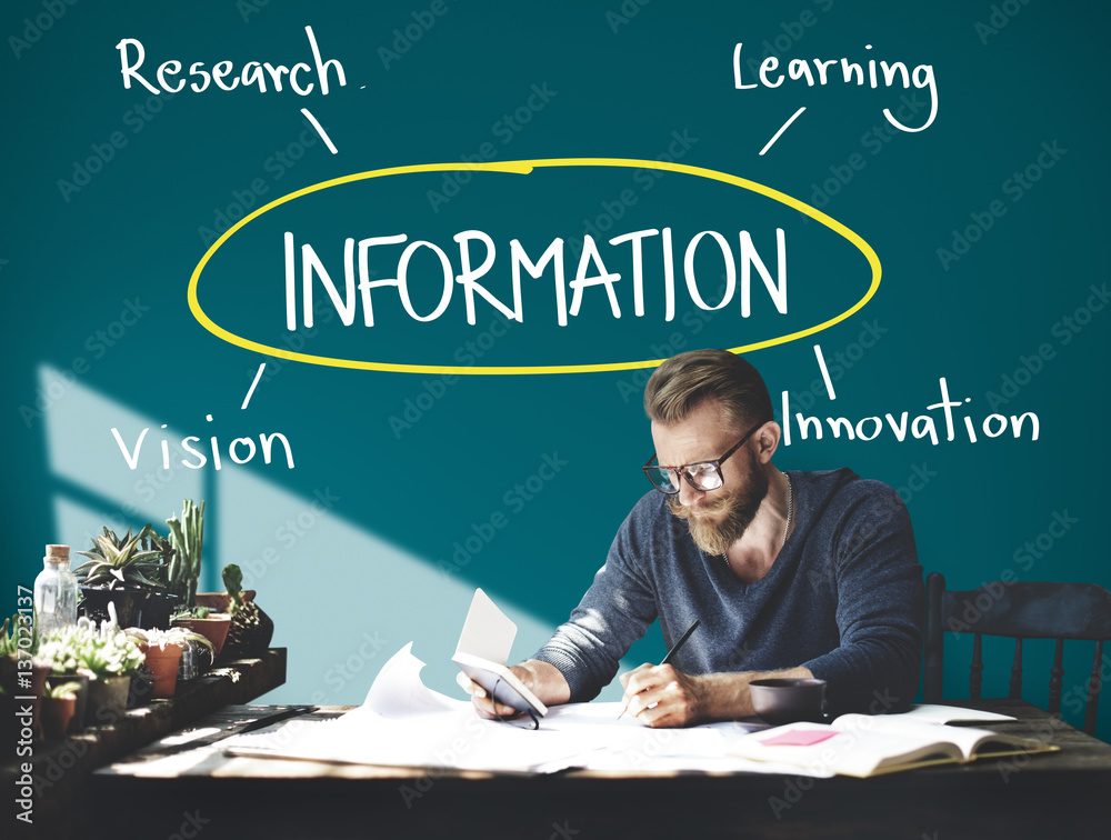 Information Education Inspire Learn Diagram Concept