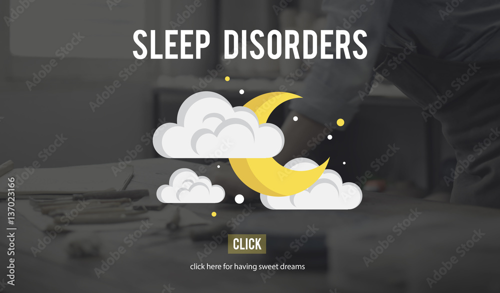 Sleep Disorder Disturbed Insomnia Depression Concept