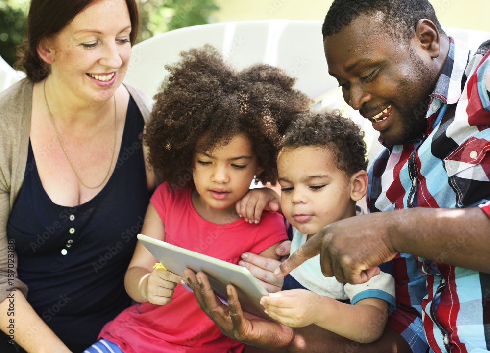 Family Relaxation Parenting Togetherness Love Concept