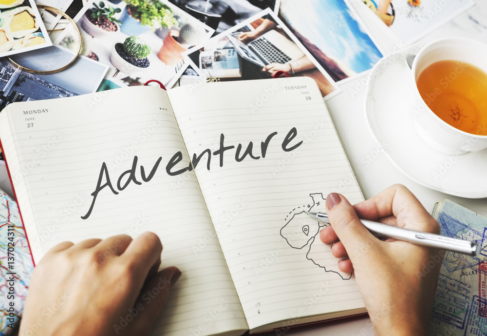 Adventure Exploration Journey Travel Destination Trip Concept