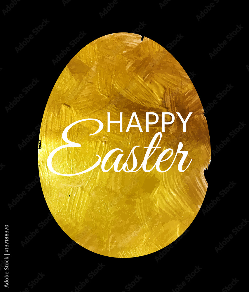 Happy Easter Spring Holiday Background Illustration