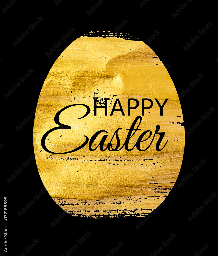 Happy Easter Spring Holiday Background Illustration