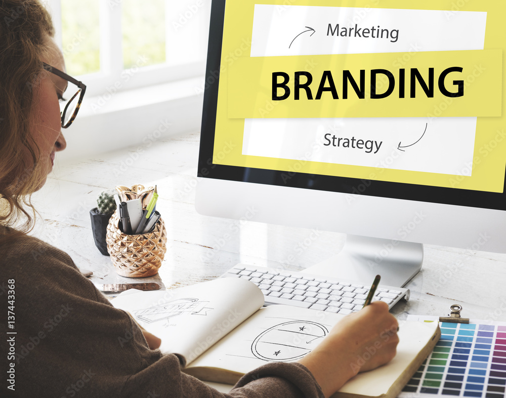 Branding Marketing Strategy Ideas Concept