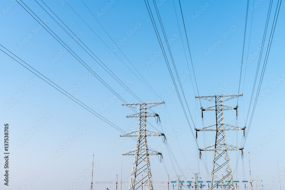 electricity transmission pylon