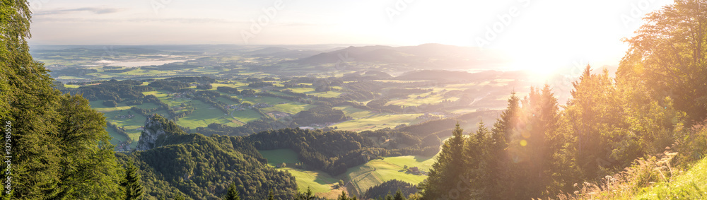 Sunrise on the Gaisberg in Salzburg, Austria