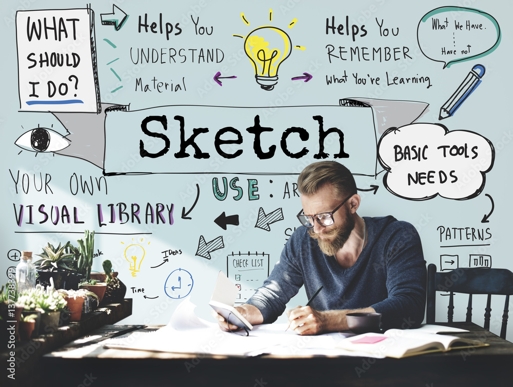 Sketch Notes Creative Drawing Design Graphic Concept