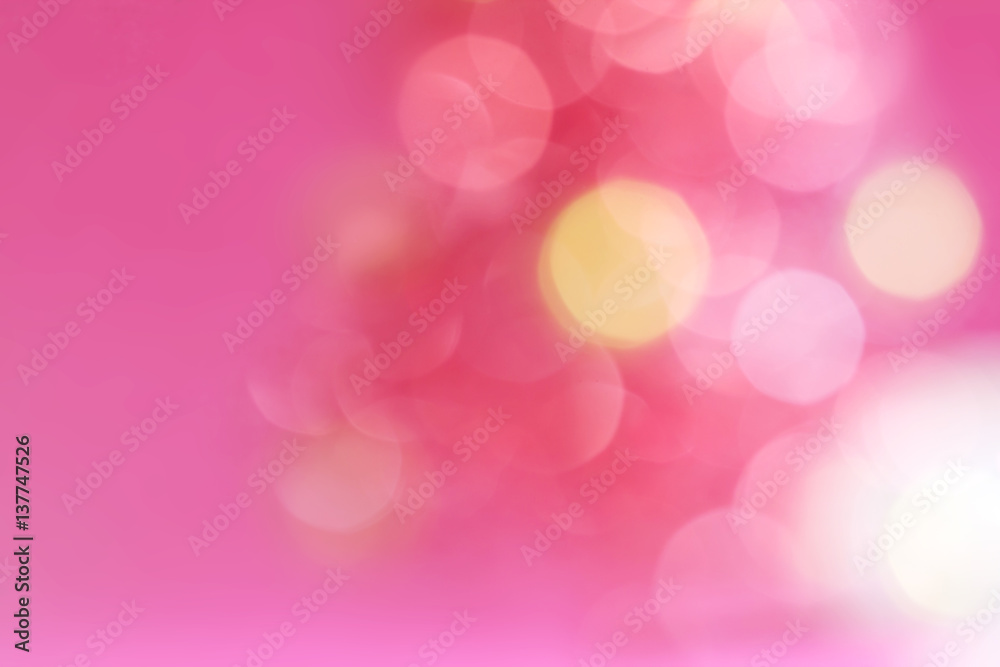 abstract pink bokeh background