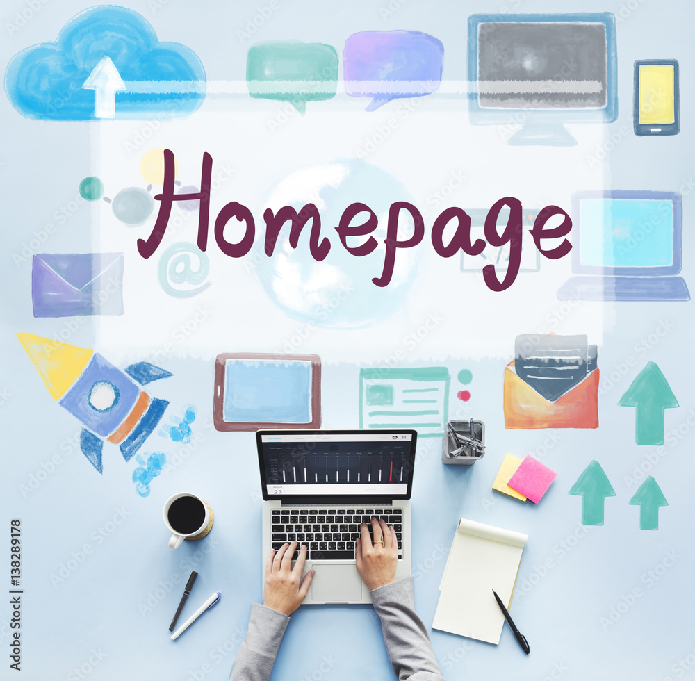 Homepage Website Interntet Online Technology Concept