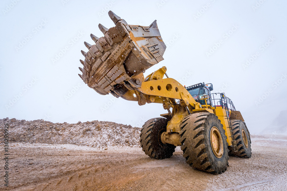 Big front loader