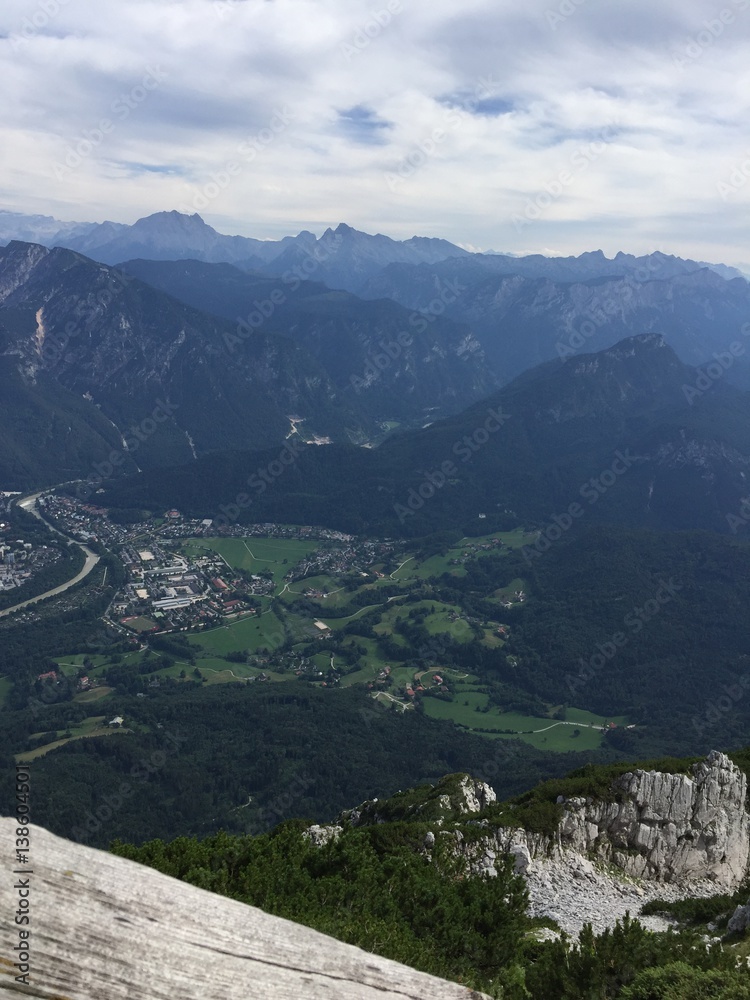 Hochstaufen, Bad Reichenhall Bayern Aussicht