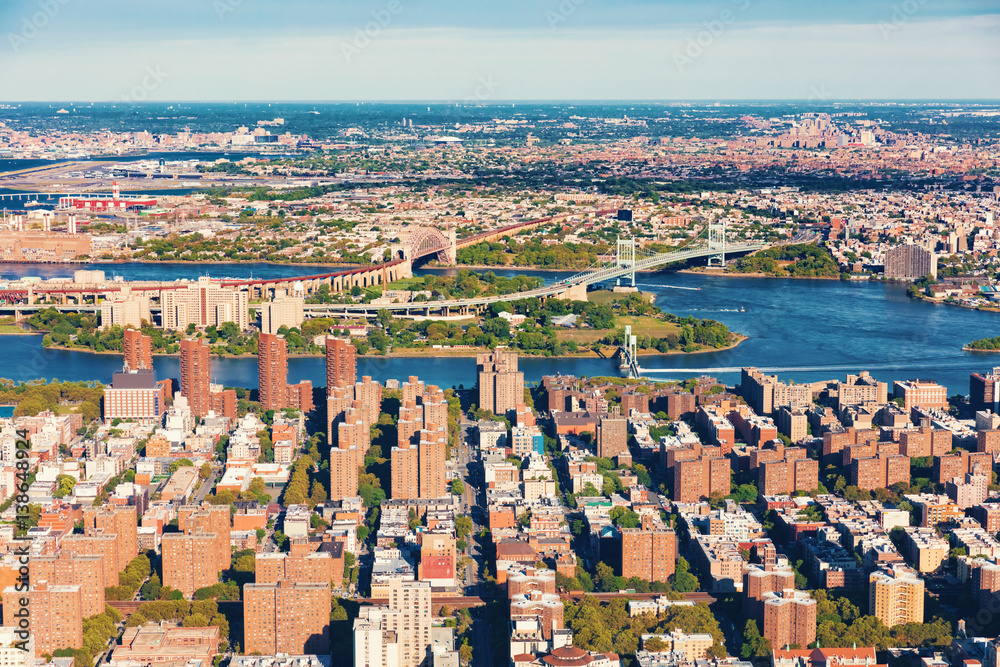 Aerial view of Central Park