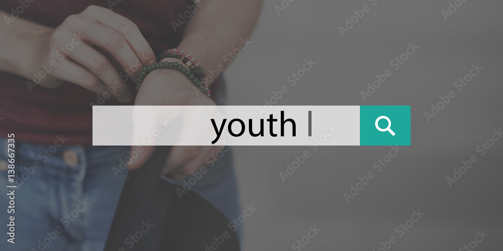 Young Adult Youth Culture Teen Generation Concept