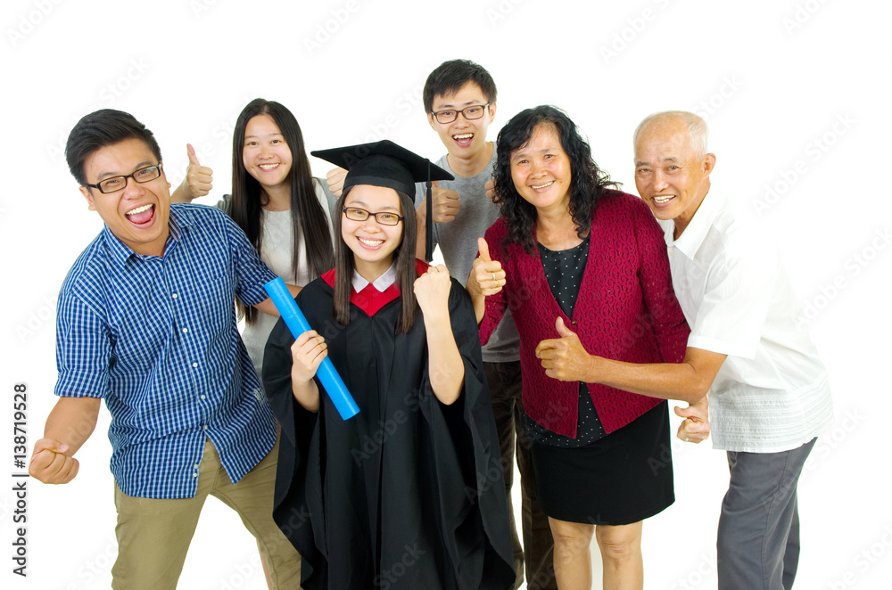 Asian graduation