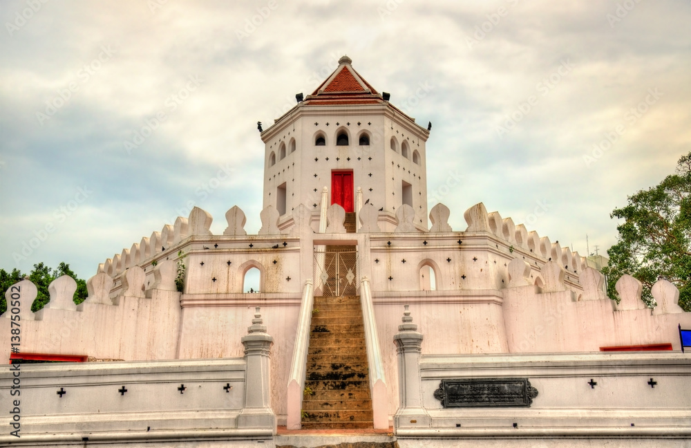 Phra Sumen Fort in Bangkok, Thailand