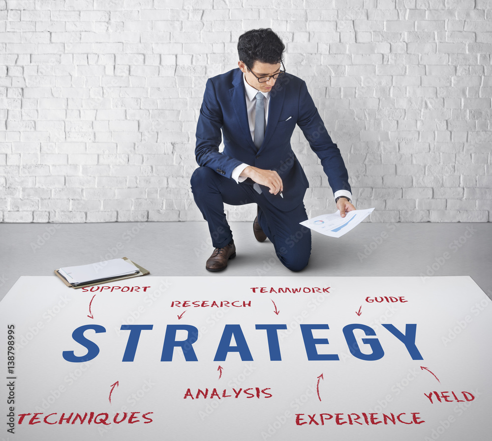 Strategy Business Company Strategy Marketing Concept