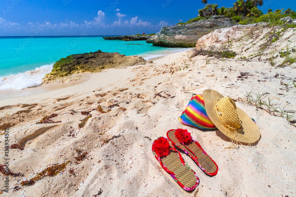 Holidays at the Caribbean beach of Mexico