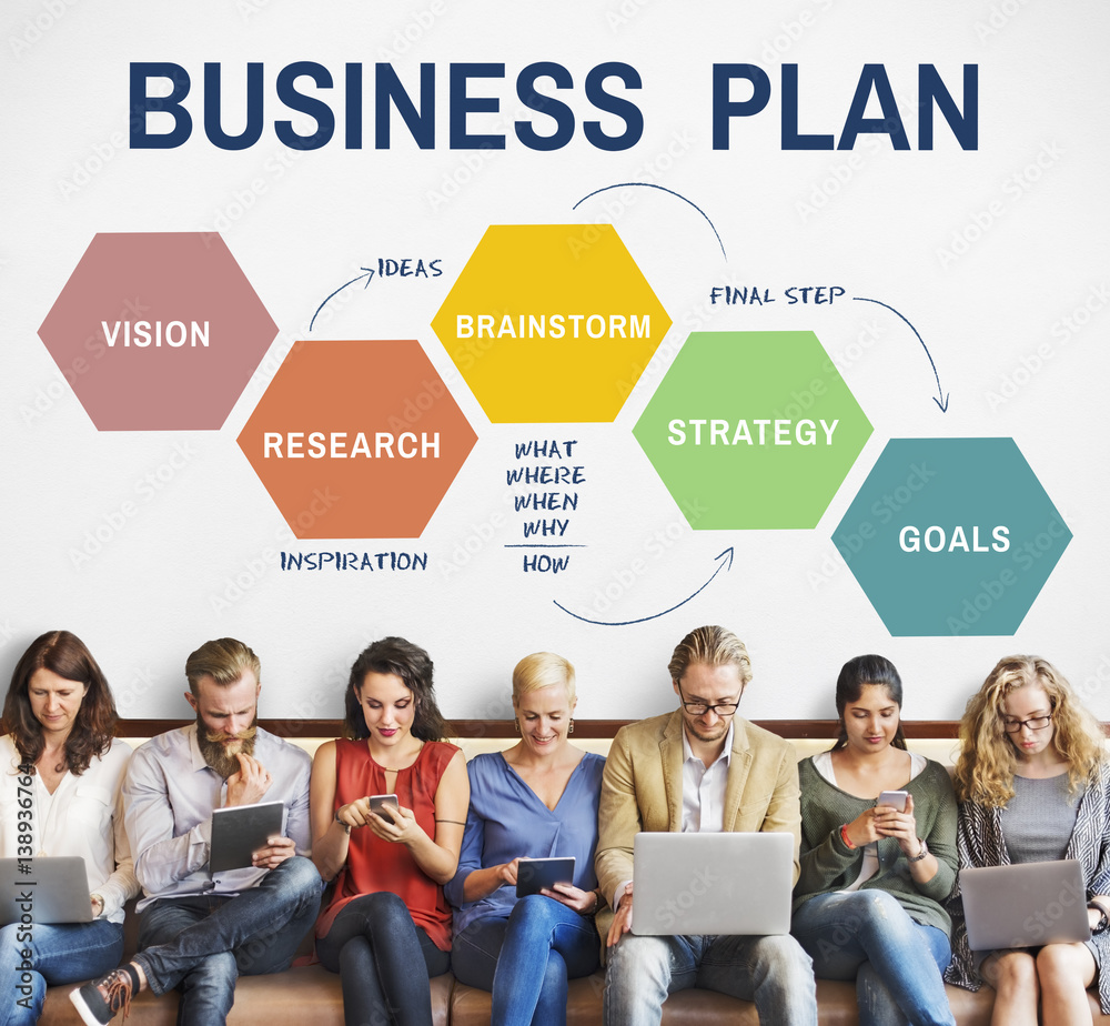 Business Plan Planning Strategy Solution Vision Concept