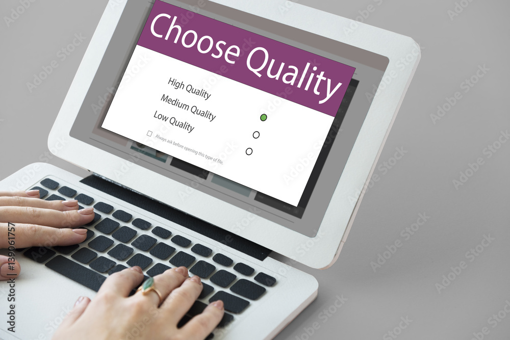 Quality Solution Options Graphic Interface