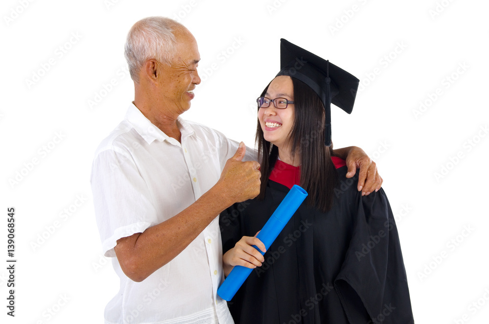 Asian graduation