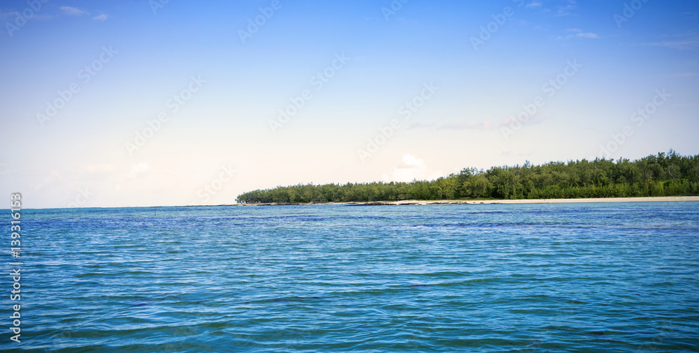 Beach of Mauritius - Ile aux Cerfs