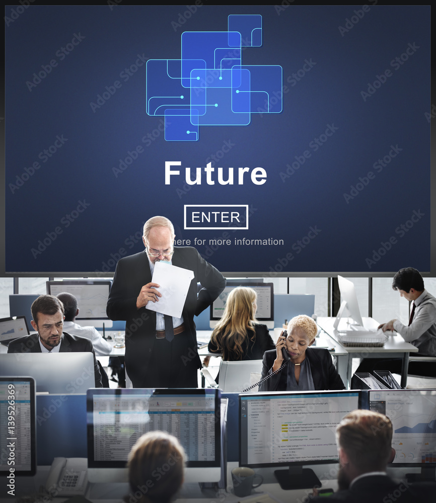 Future Technology Internet Online Concept