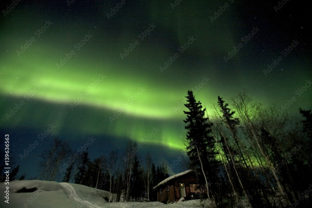 カナダのオーロラ Yellowknife of aurora