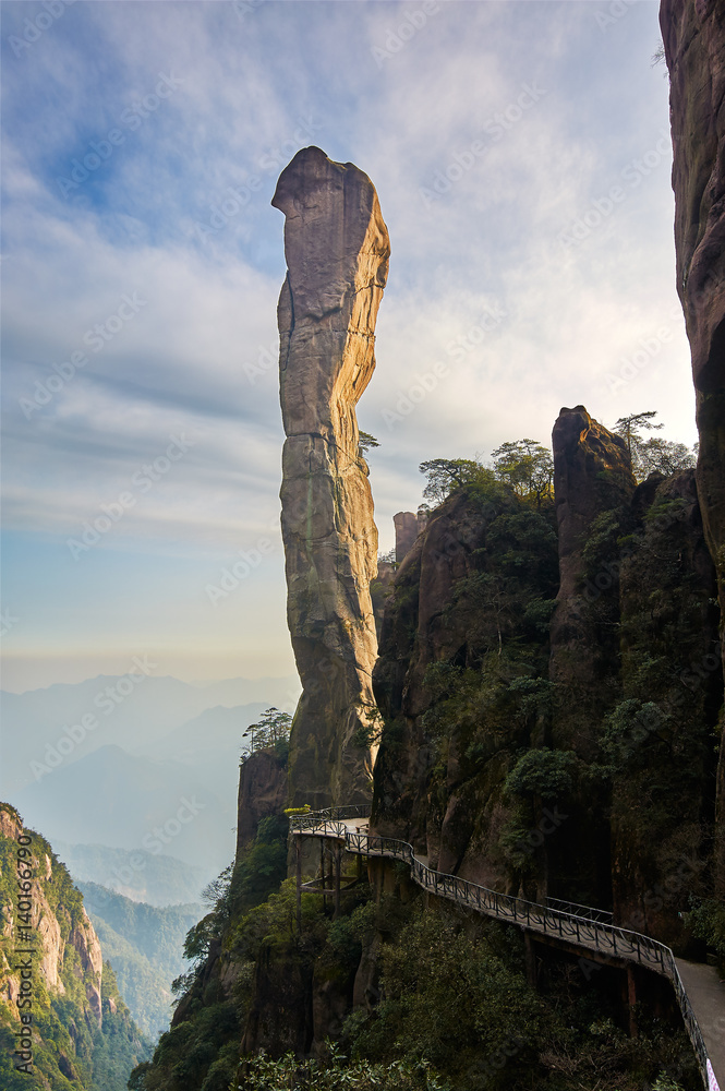 Mount Sanqingshan landscape - Python