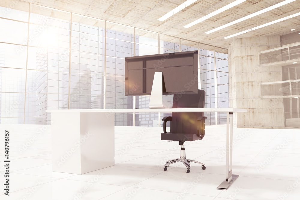 Composite image of office furniture