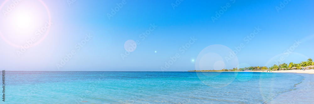 Wunderschönes Strand Panorama