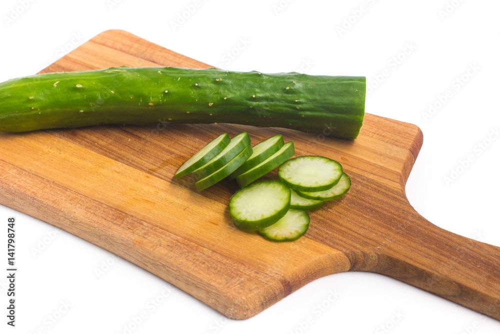 Fresh Sliced Cucumber