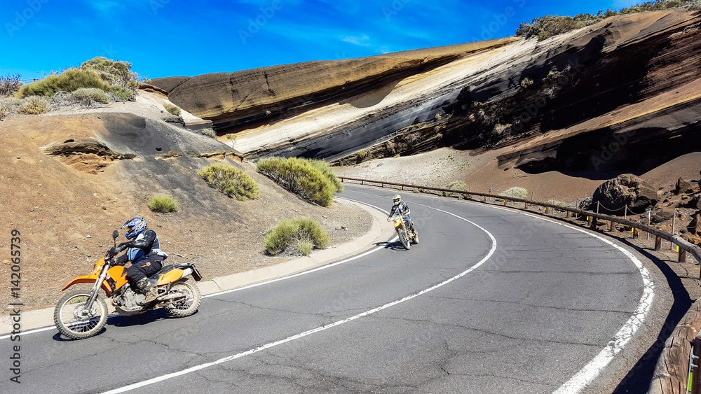 Enduro at Teide