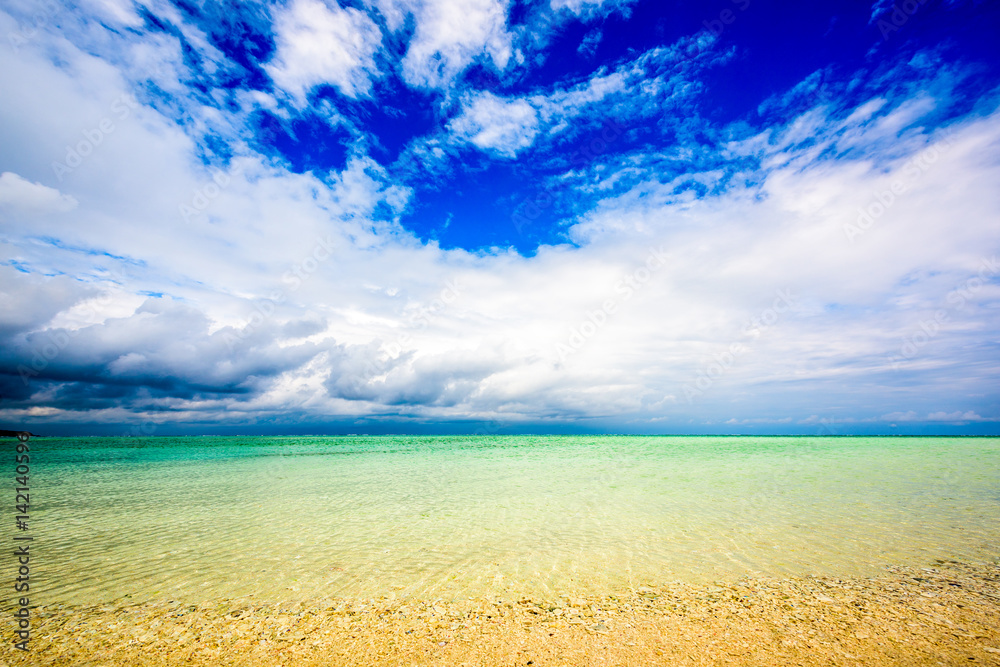 Hatenohama Beach in Okinawa