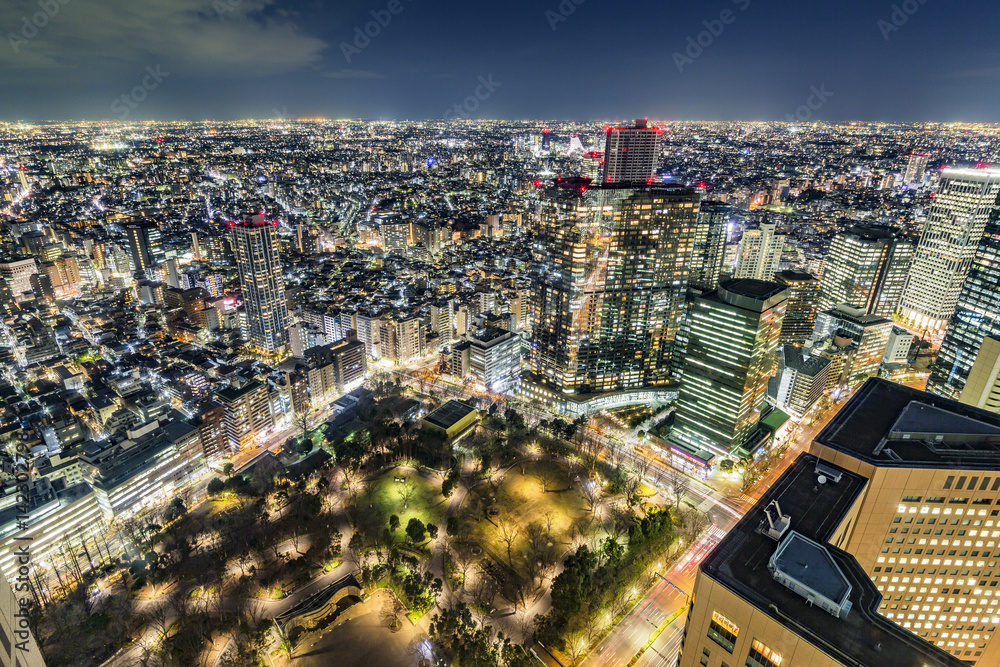 新宿の夜景