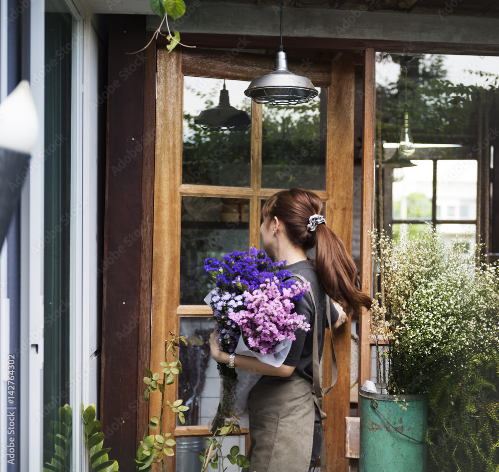 Flower Shop Store Florist Botany Bouquet Blooming