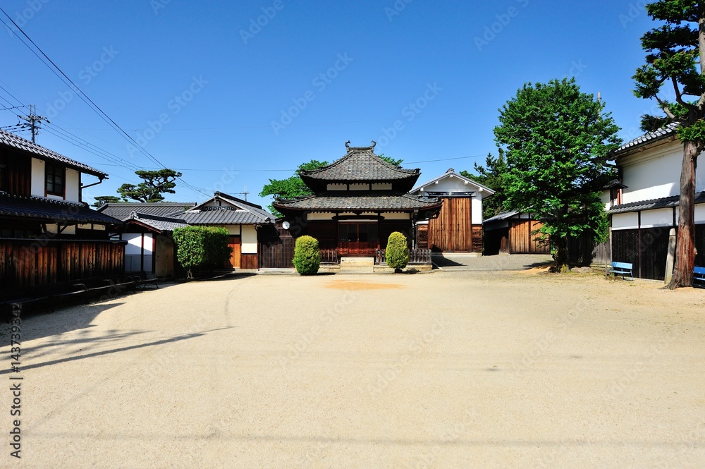 田舎の広場