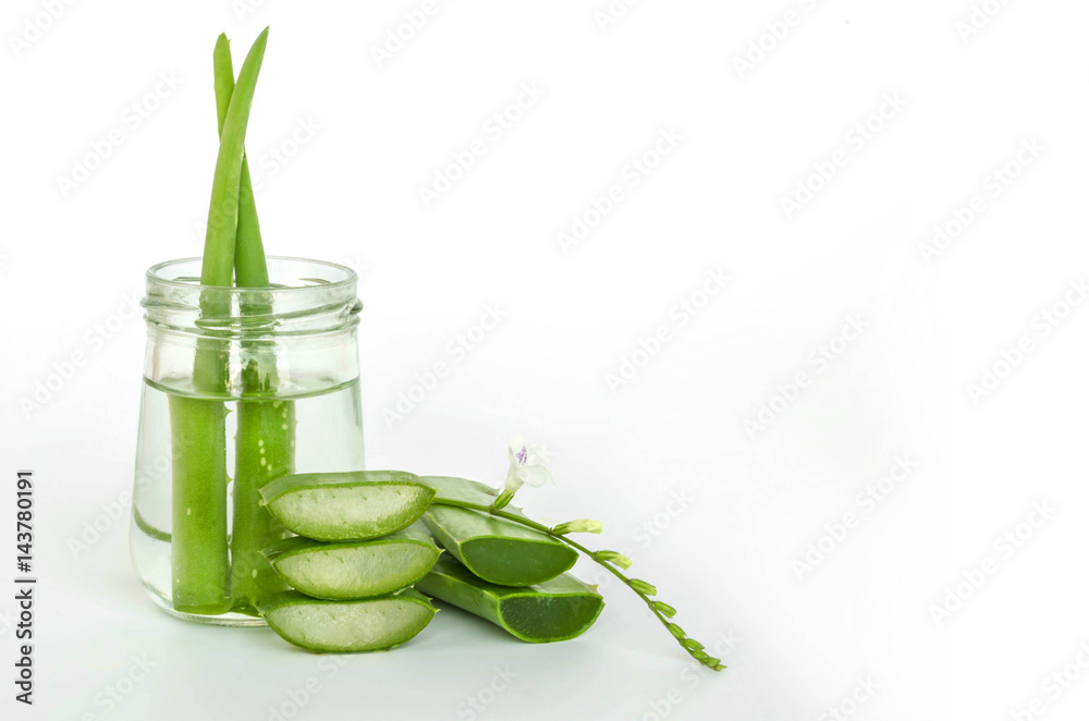 Aloe Vera  very useful herbal medicine for skin treatment and use in spa for skin care.