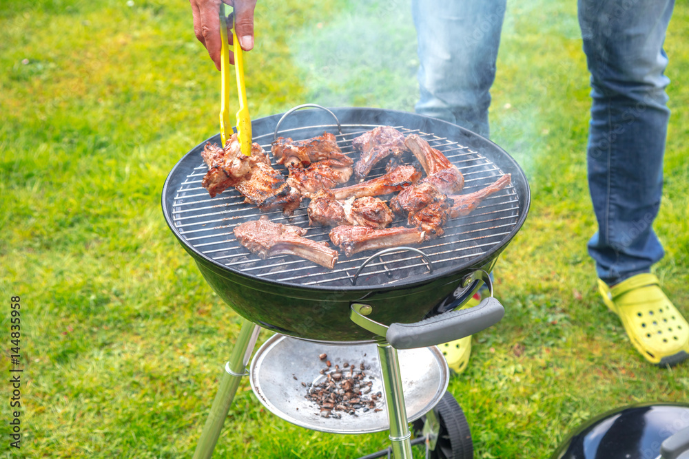 Grillen im Garten